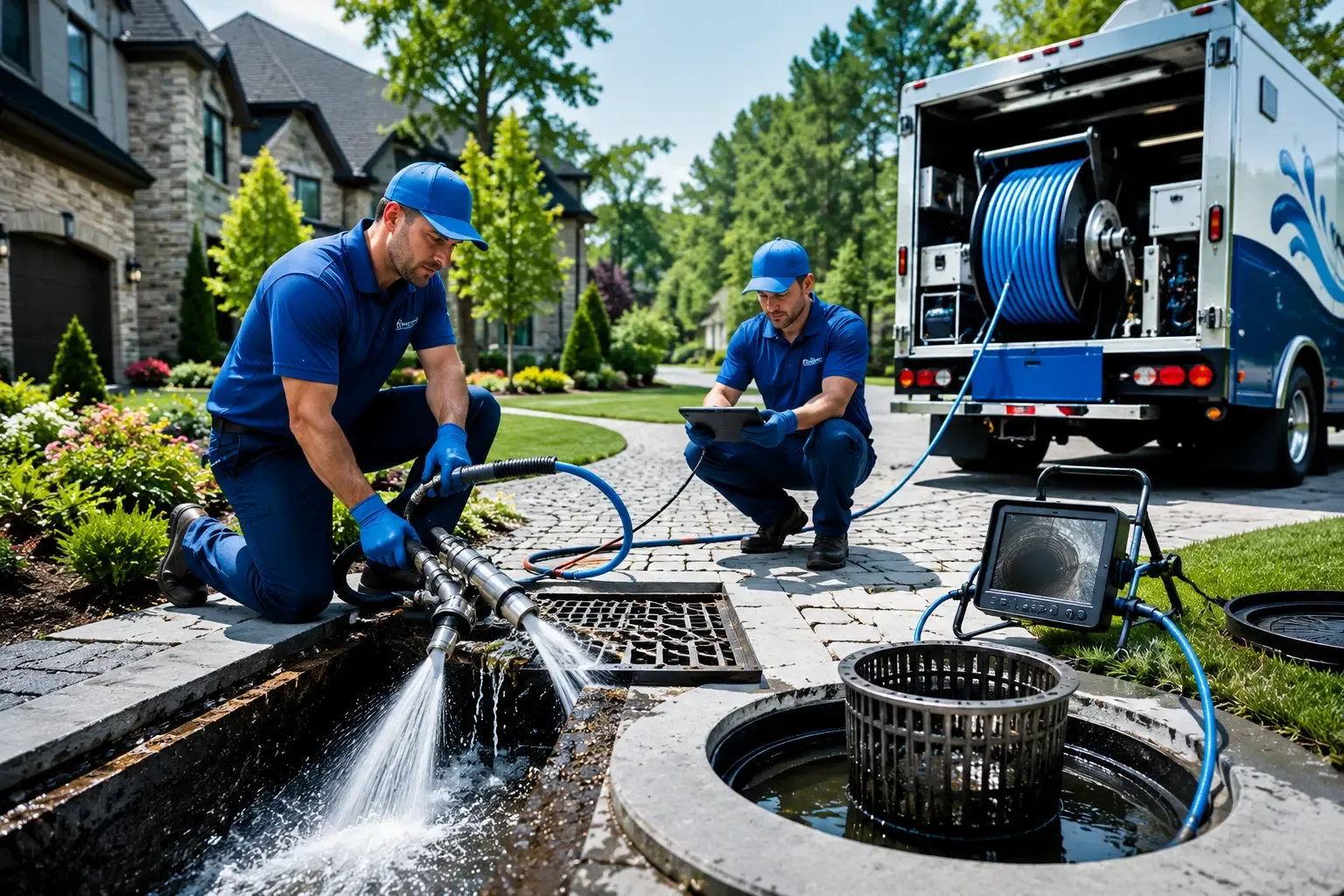 Local outdoor drain cleaning professionals in Van, WV