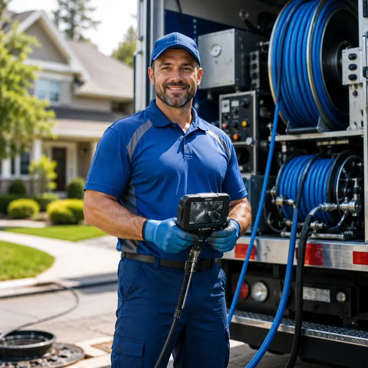 Local outdoor drain cleaning specialists in Van, WV